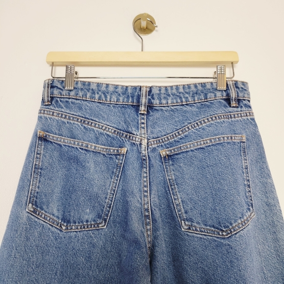 Zara Jeans High Rise Wide Leg Size 6 - Picture 8 of 13